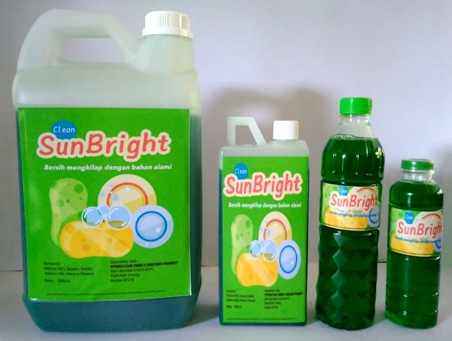 Sun Bright: Pencuci Piring Sehat dan Bersih