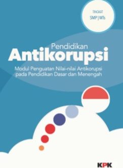 Buku: Antikorupsi Jenjang SMP/MTs