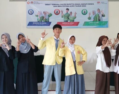 Perhelatan Pemilu Raya Bina Putera 2025